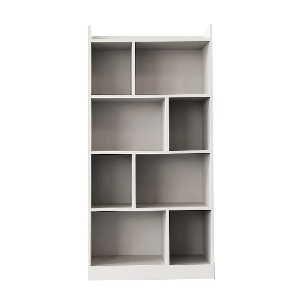 Modern Steel Vertical Bookrack Iron Cabinet for Small Spaces Living Room Furniture for Home Office School Hotel