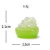 Dessert di marshmallow all'uva verde
