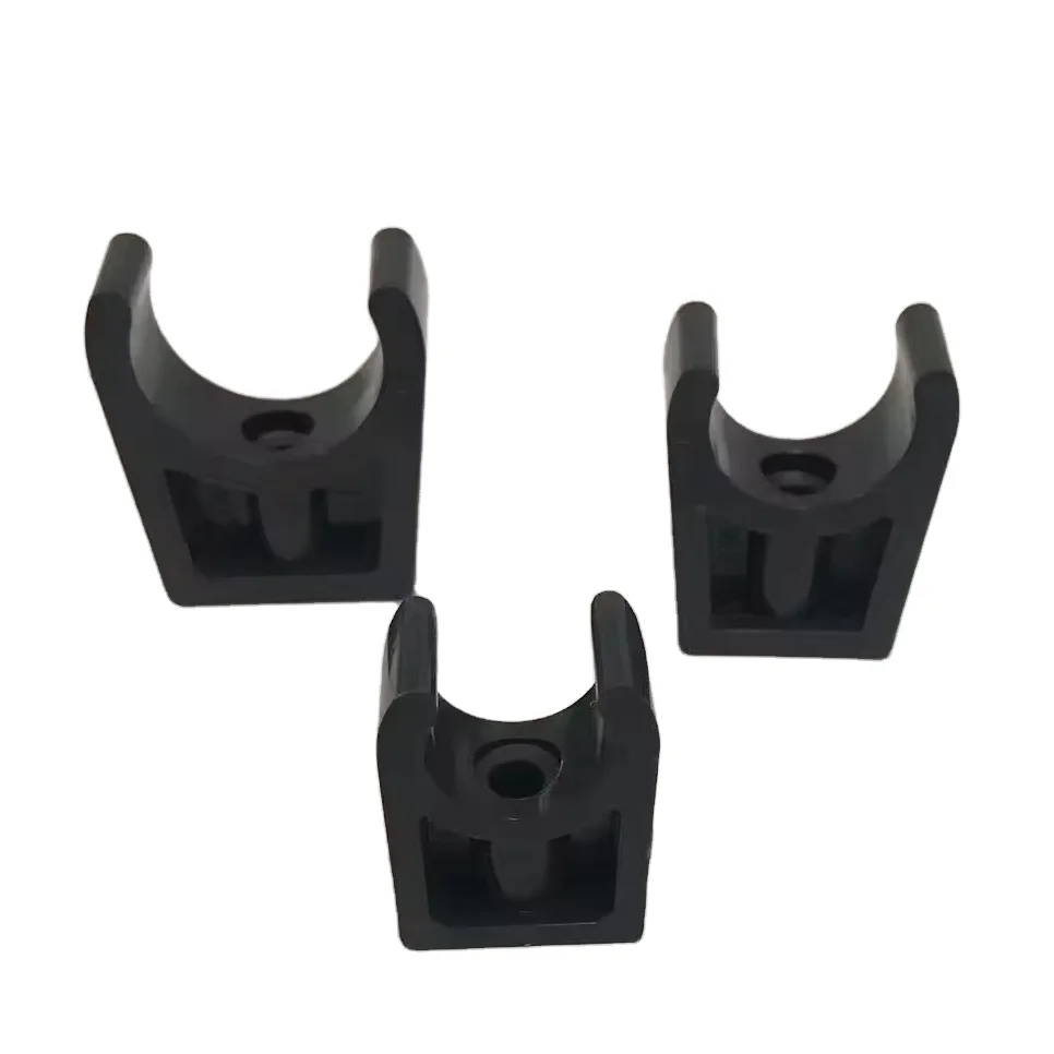 Wholesale DIN Standard U Shape PVC Pipe Bracket 1/2 Inch 3/4 Inch 1 Inch 2Inch 3Inch 4Inch UPVC Plastic PVC Pipe Clamps