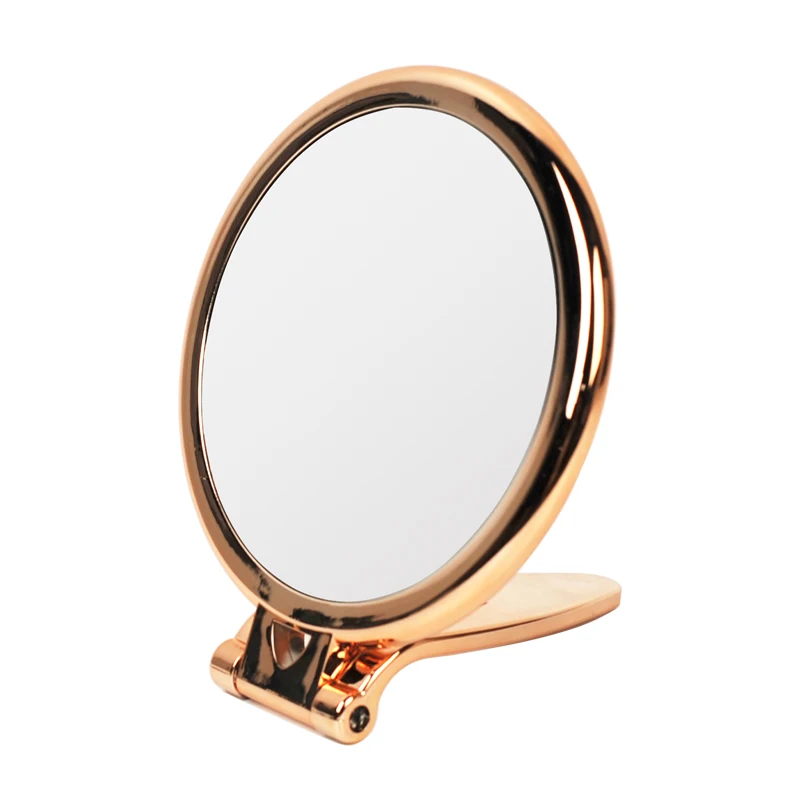 Portable Travel Hanging Folding Handheld Mirror,Double Sided 1x 5x