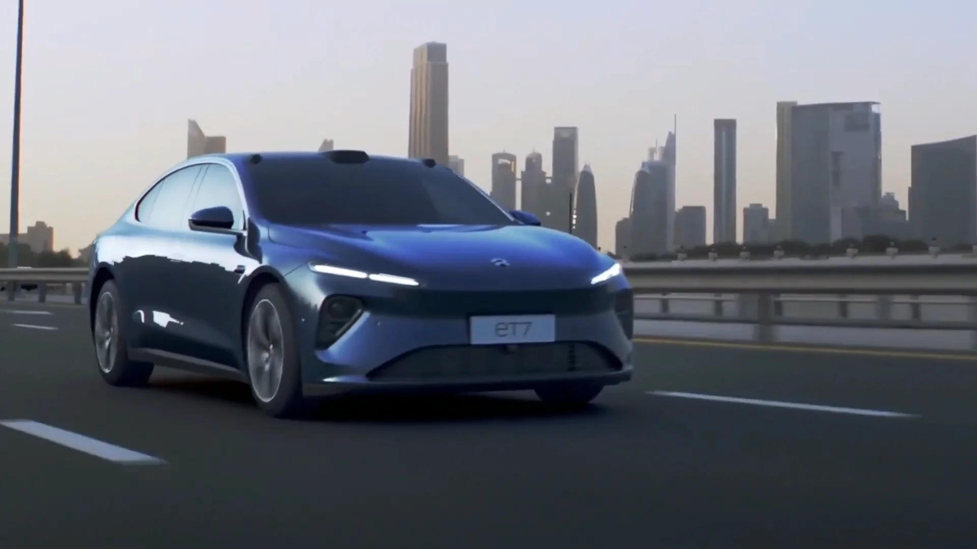 Nio Et7 Ev Sedan Car Long Range Electric Car Hihg Speed Luxury Sedan