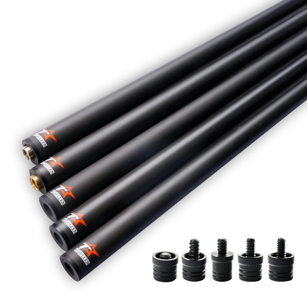 KONLLEN углеродное волокно бильярдный кий стержень с несколькими соединениями 12 4 мм наконечник для навигатора бильярдного кия