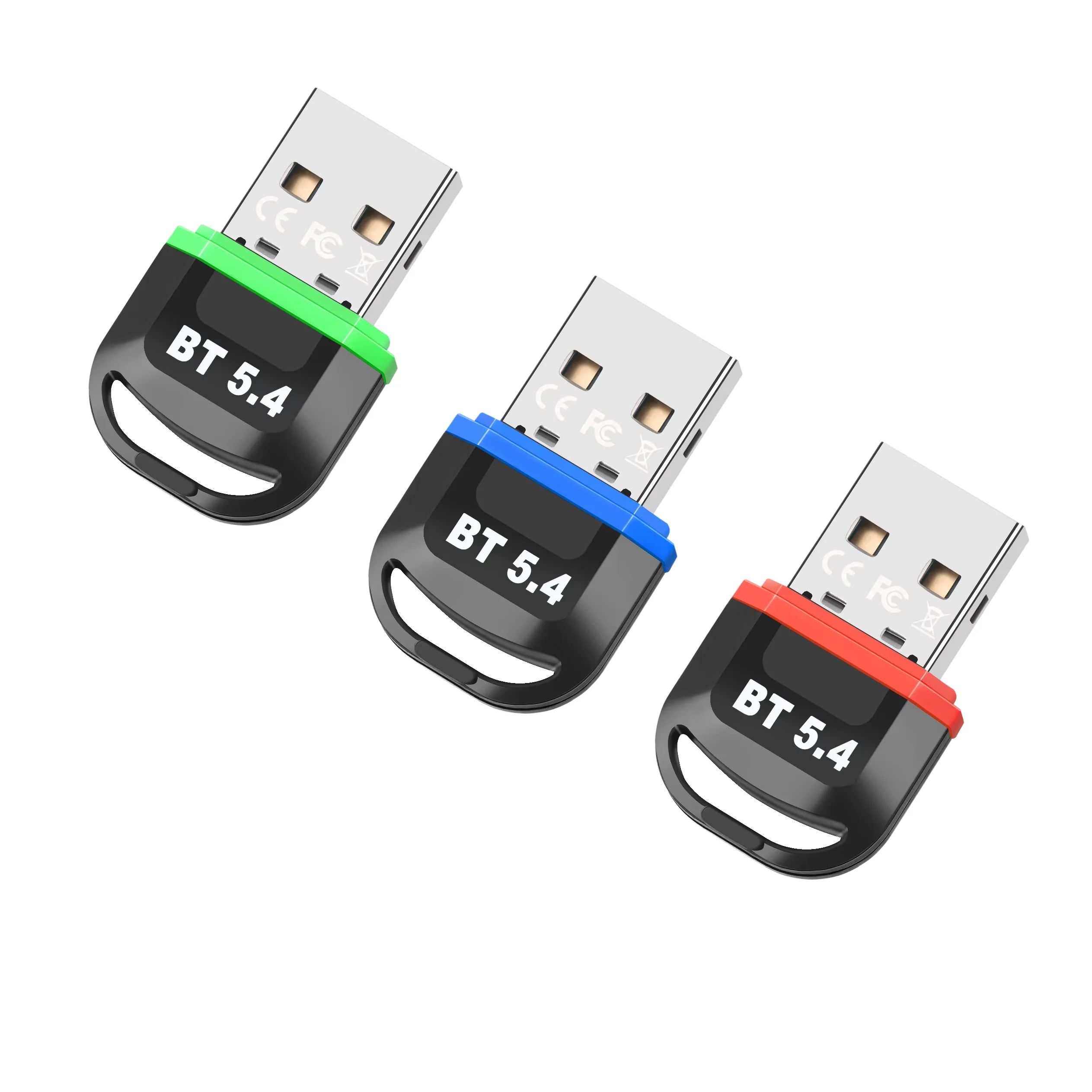 HG Bluetooth адаптер 5.4 USB Bluetooth стик Plug and Play Bluetooth ключ за настолен компютър Поддръжка на компютър Windows