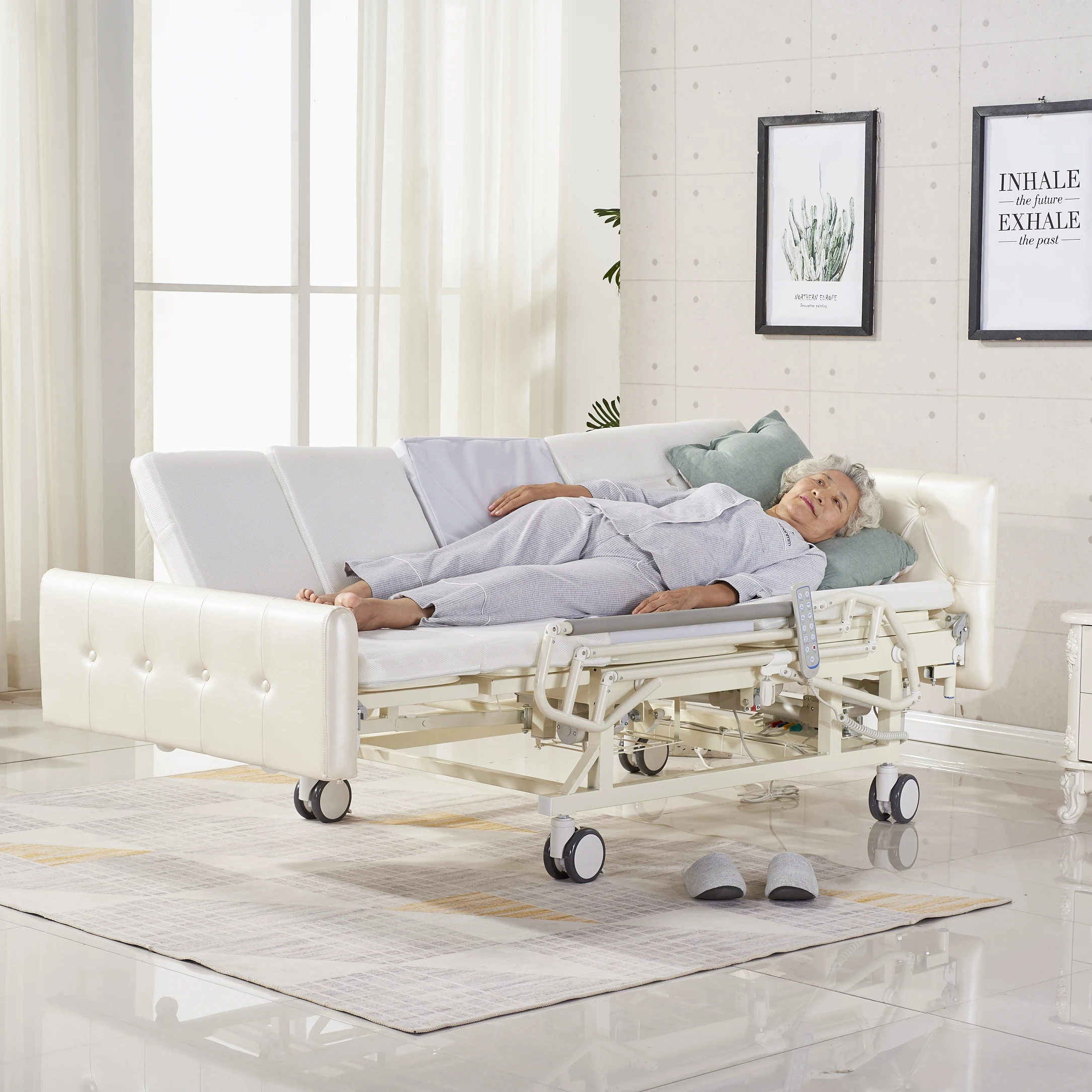 Home Multifunction Nursing Bed Flashlight Integrated Soft Bag Medical