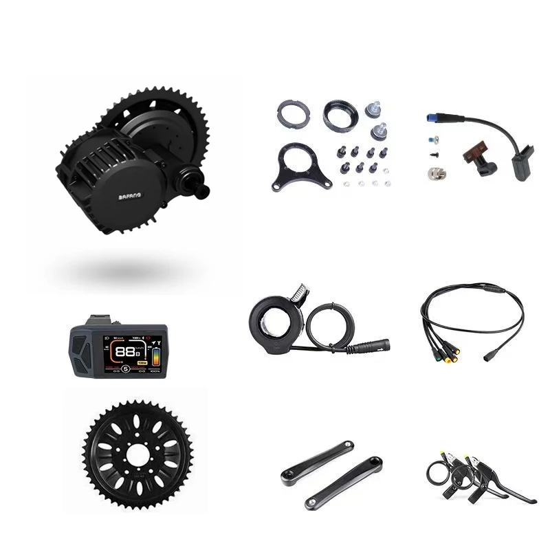 Bafang BBSHD BBS Kit Konversi Sepeda, Motor Listrik Mid Drive HD