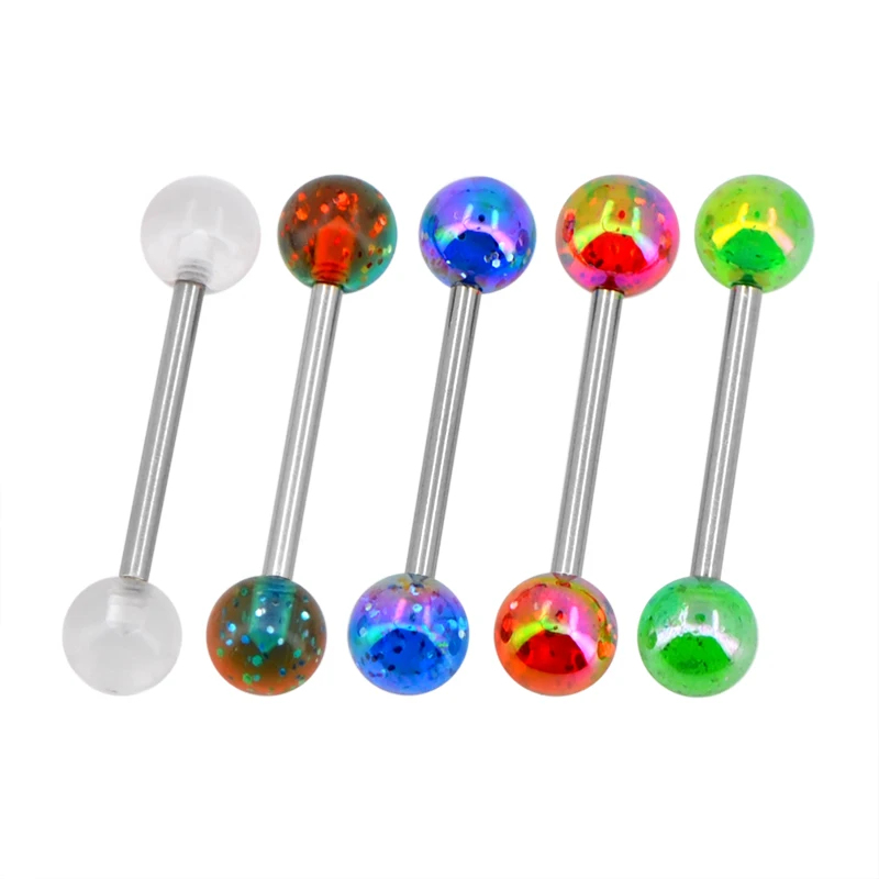 Promotion Word Price Logo Kit Jewellery Surgical Steel Flat Back Box Body Gold Tongue Lock Clasp for Piercing Jewelry