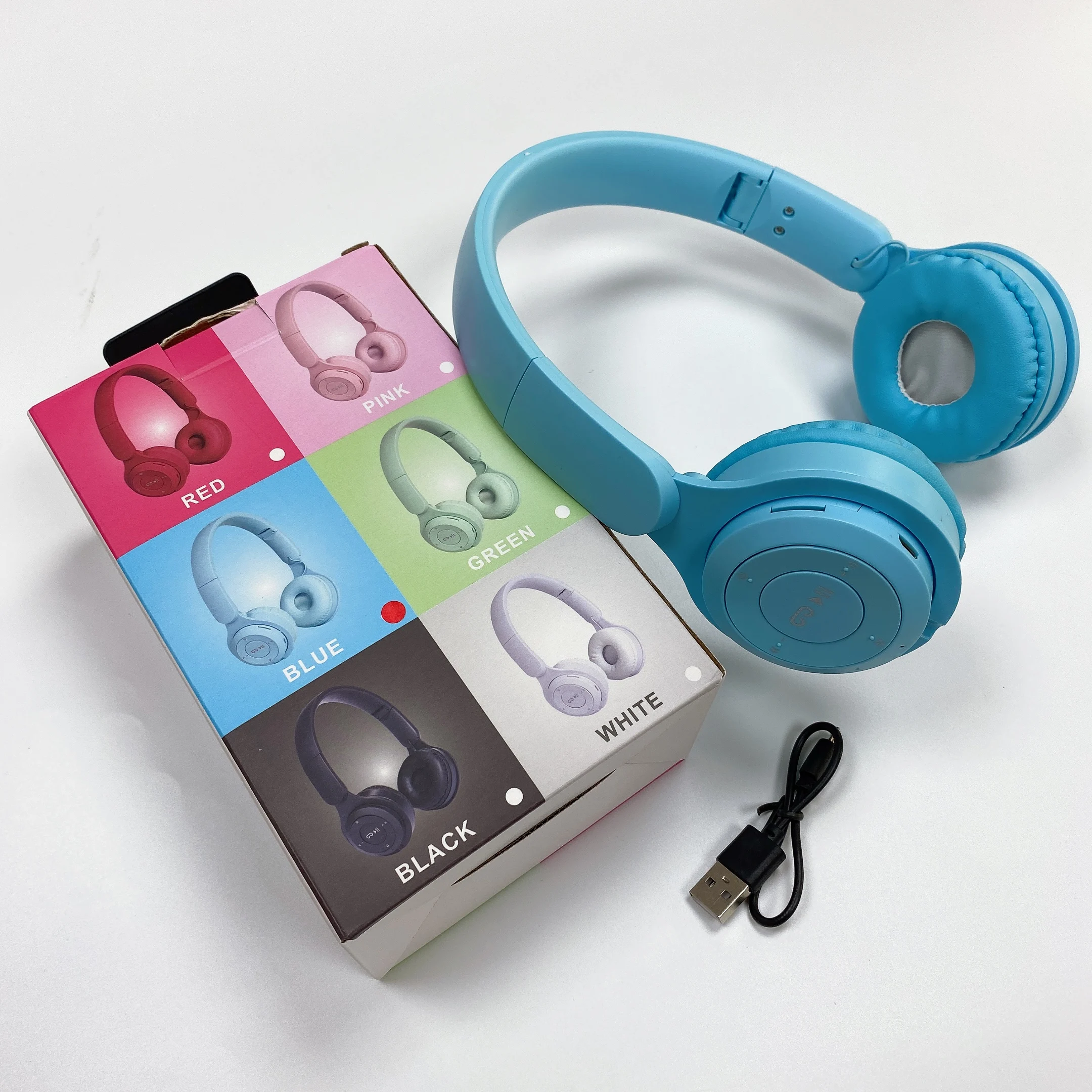 Auriculares inalámbricos Bluetooth para videojuegos, bonitos