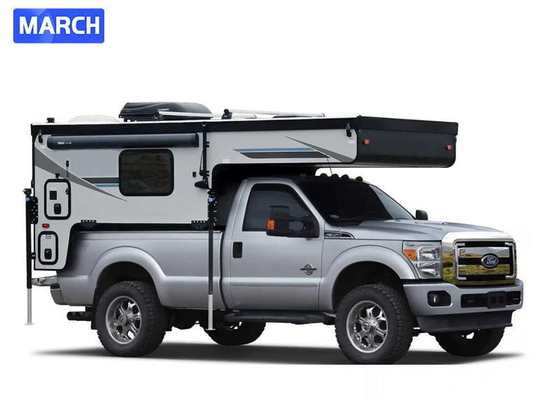 Customized Luxury Lightweight Slide-in Pop-up Truck Camper