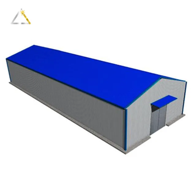 Big Prefabricated Mini Warehouse Building Dome Roof Light House Frame Construction Structure Structural Steel
