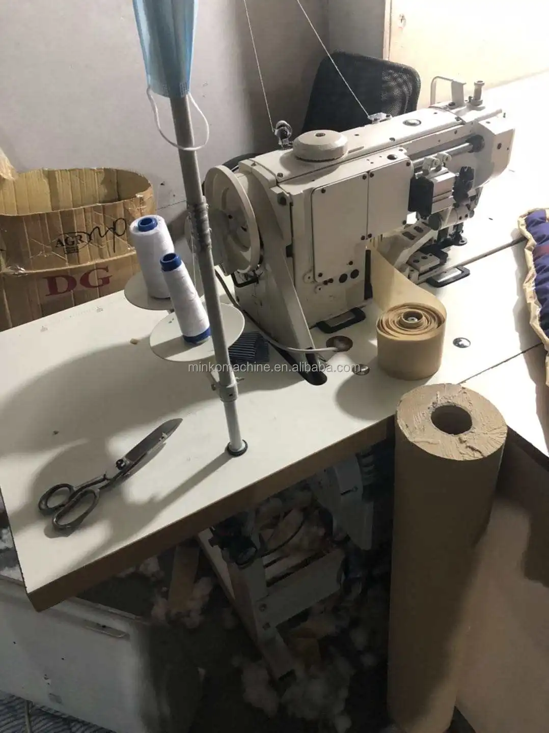 Industrial Garment Tape Edge Sewing Machine Sleeve Hemming Automatic