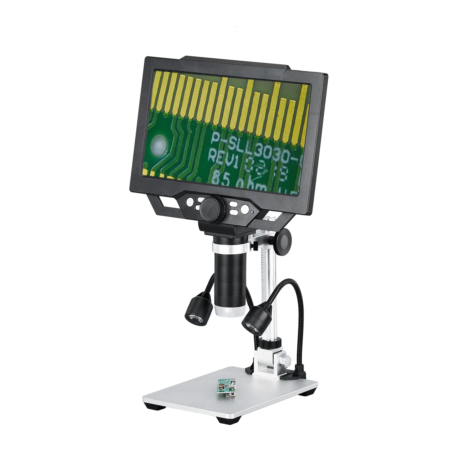 G1600 Microscope 1600X Digital Microscope 9 Inch LCD Screen 1080FHD 12 Million Pixels Industrial Repair Phone