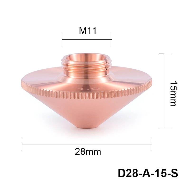 ZP D28-A Standard Nozzle Double Single Layer Fiber Cutting Nozzles for Precitec HANS WSX CNC Laser Welding Cutter Machine Head