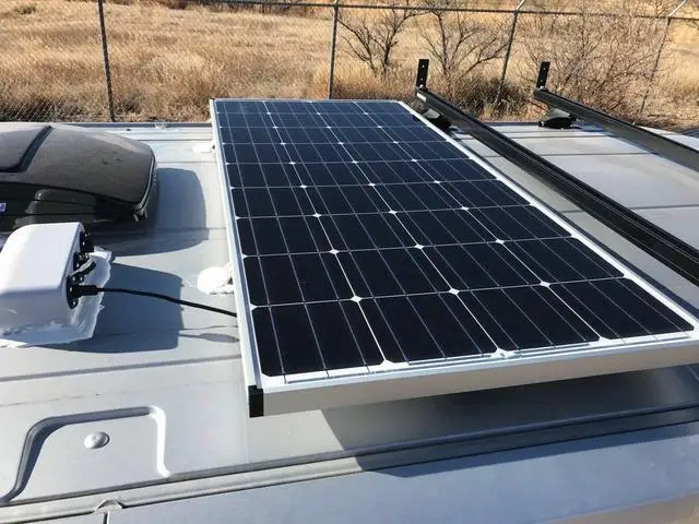 Convenient RV Roof Installation Ballasted Solar Racking System Aluminum Alloy Solar Mounting for Easy Solar Panel Deployment