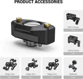 Smallrig Nato Rail with Locating Screw for Arri 35mm Bun -2501b product image