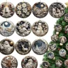 10-Llavero de Navidad (contáctenos para obtener el catálogo con más de 6000 estilos)