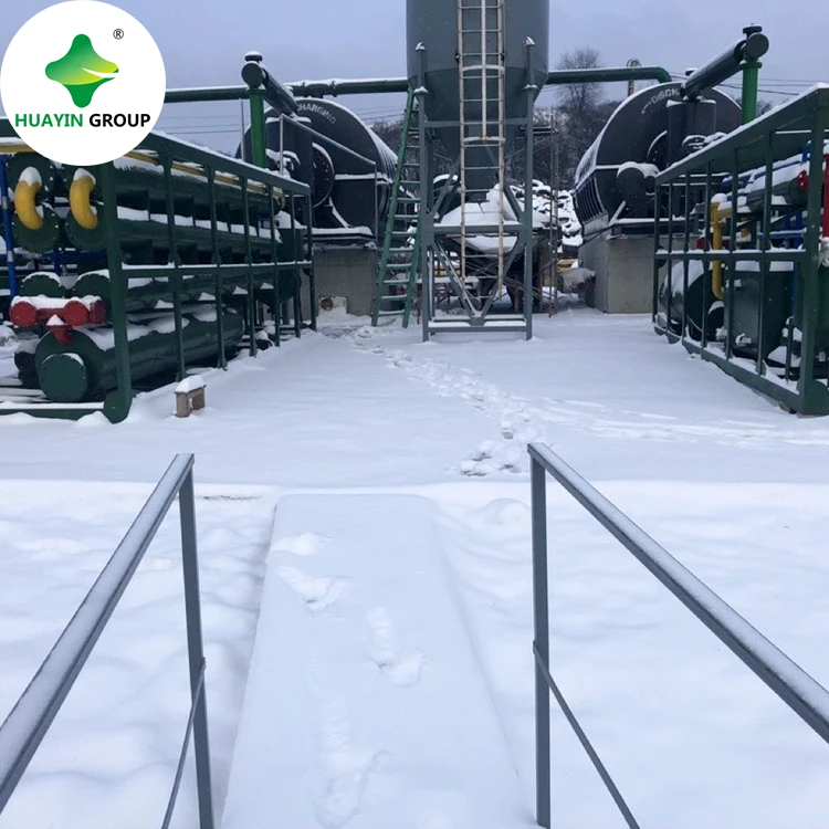 Depolymerization Waste Plastic Pyrolysis Machine 50t Turnkey Plant