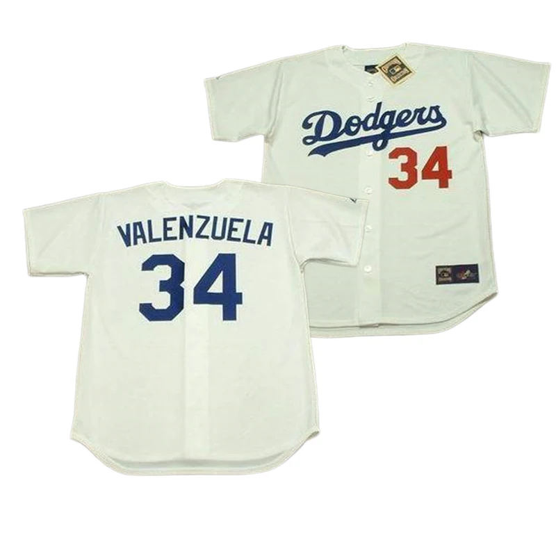 Wholesale Men's Los Angeles 30 Dave Roberts 31 Mike Piazza 32 Sandy Koufax  43 Raul Mondesi Throwback Baseball Jersey Stitched S-5xl From m.