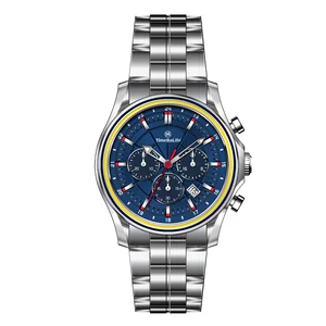 Men's Multi-function Quartz Watch Time Code Fashion Luminous Waterproof Steel Band Watch