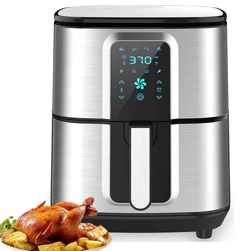 6L 7L 8L9Lデジタル小型キッチン家電5.5L 1700W家庭用エア