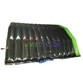 customize black&shining green outdoor inflatable advertising tent for event high quality inflatable black event tent for sales