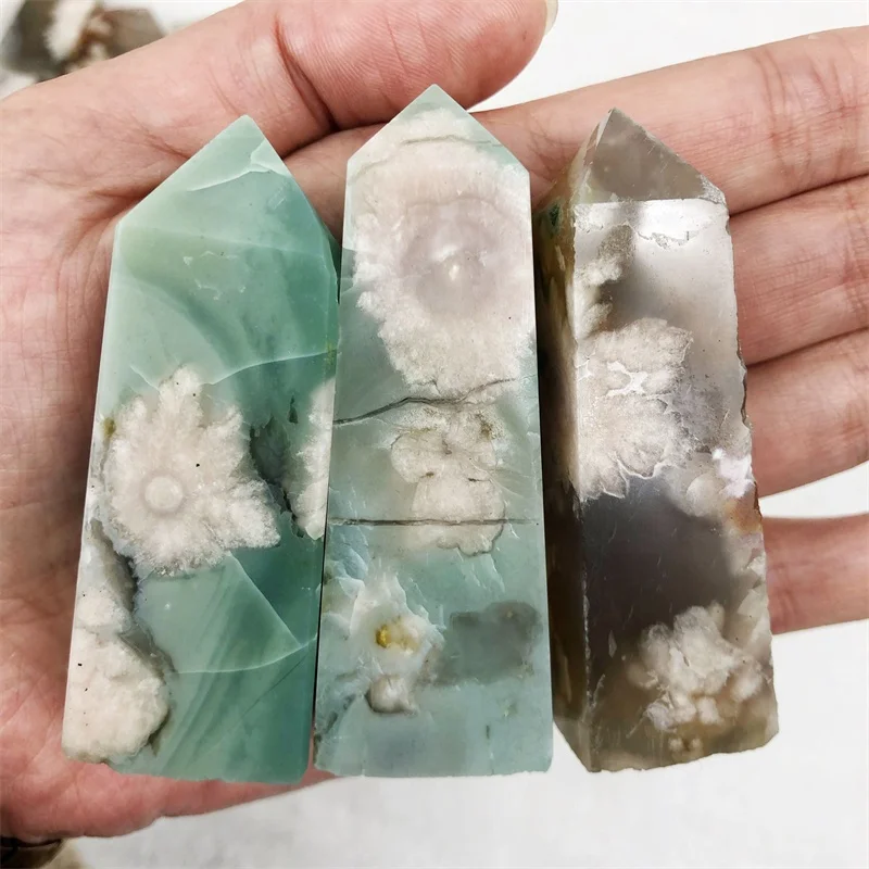 高品質な桜瑪瑙 抹茶グリーン 15ミリ 高品質な桜瑪瑙 抹茶グリーン