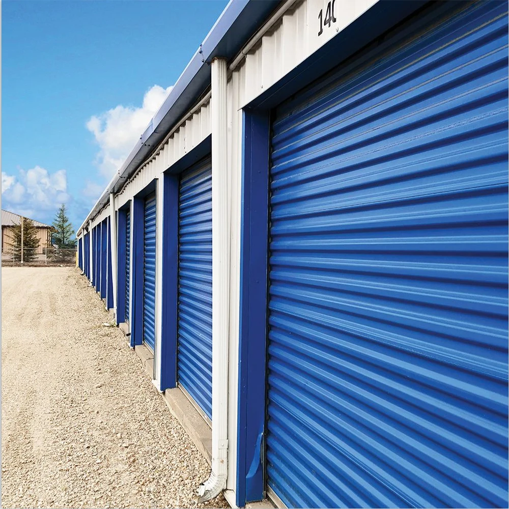 Self Storage Warehouse Manual Steel Panel Roll up Shutter Doors