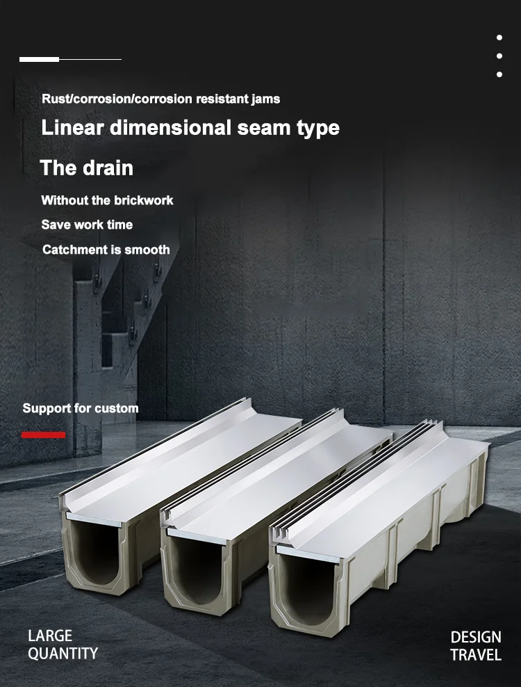 Polymer Concrete Channel Drainage Trench Drainage Drainage Systems ...