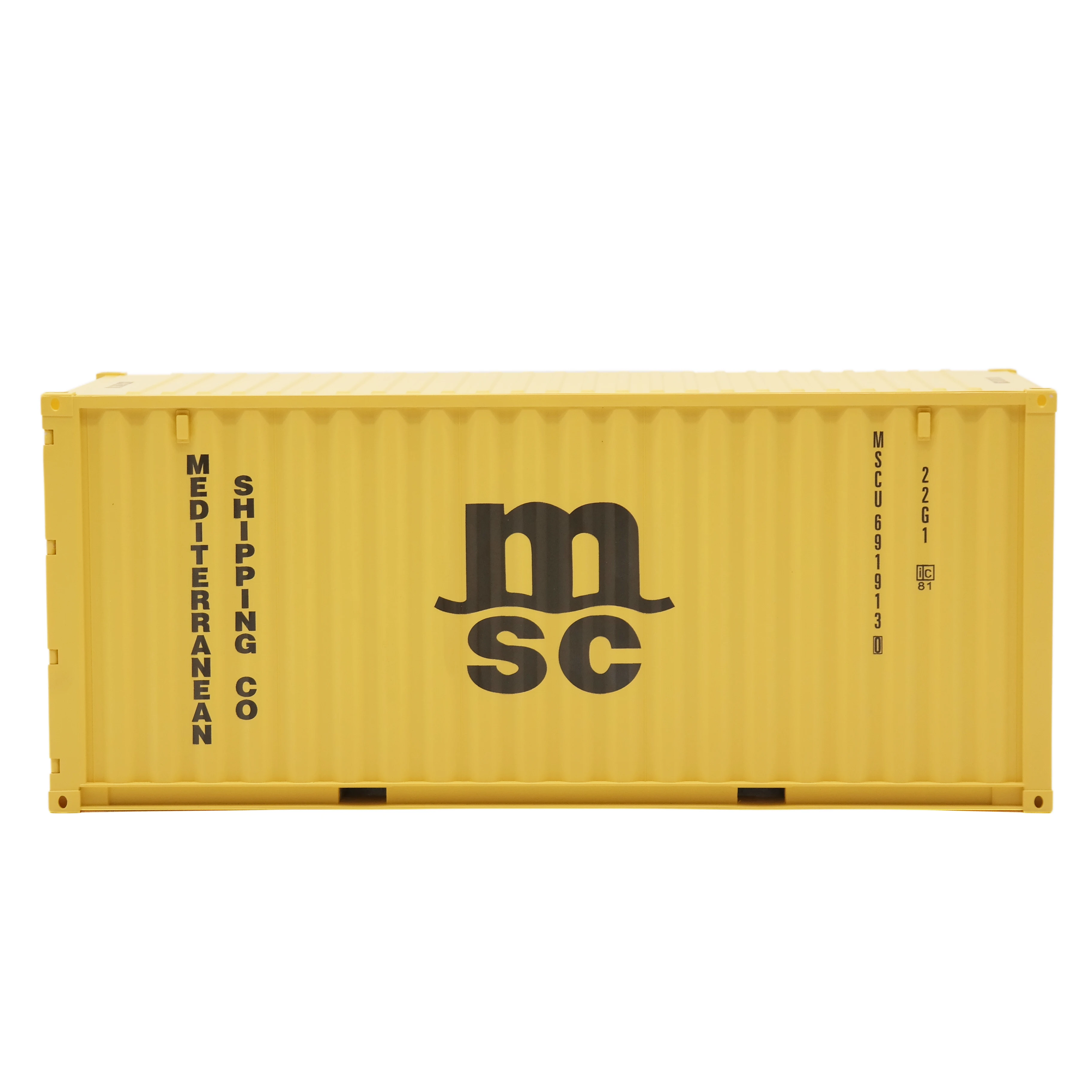 【A】O.A.S Container Model Factory 20GP Plastic Crafts Shipping Freight Forwarder Gift MSC Container Model