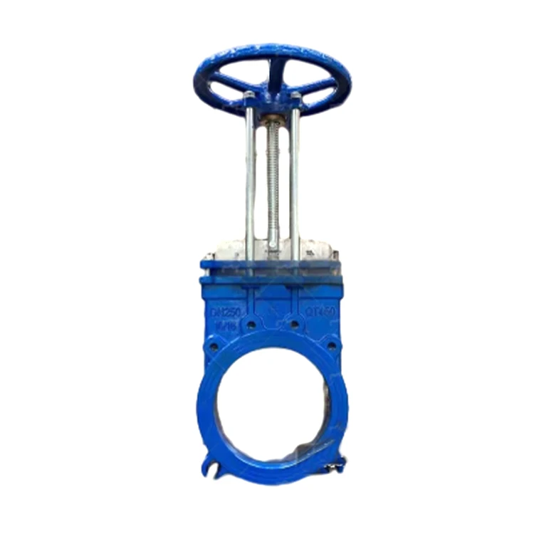 Manual ductile iron slurry valve