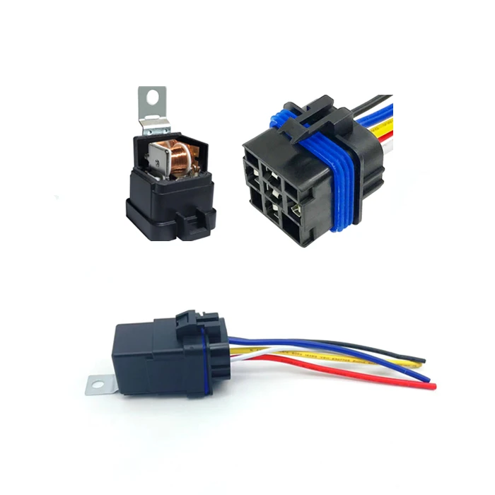 Auto Fused On/Off Relays Dc12V 30A 4Pin Automotive Jd1914 30A Battery Charging Relay 24Vdc Relay