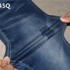 10.5 oz 62/63&quot; satin weave super stretch indigo denim fabric for jeans