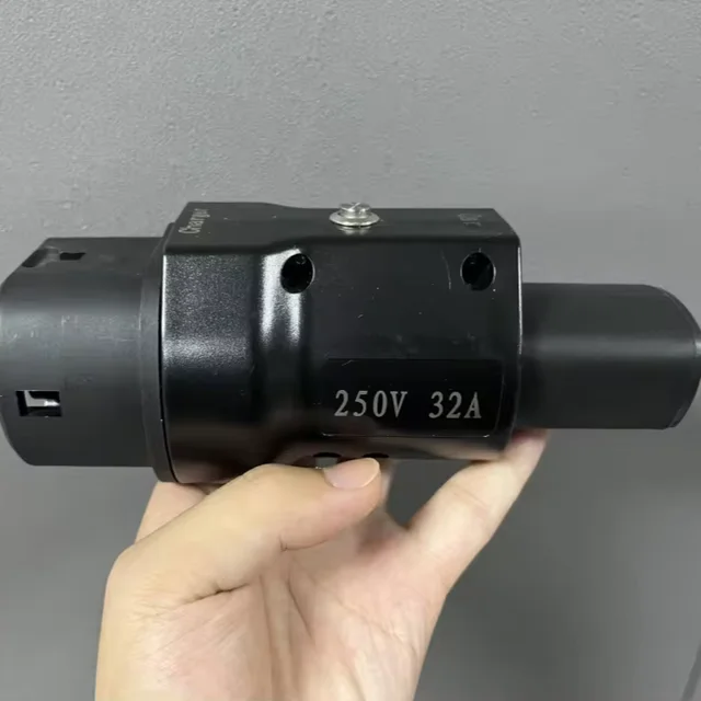 32A 250V  GBT to Tesla Adapter EVSE Charger Connection Converter GBT To Tesla Adapter