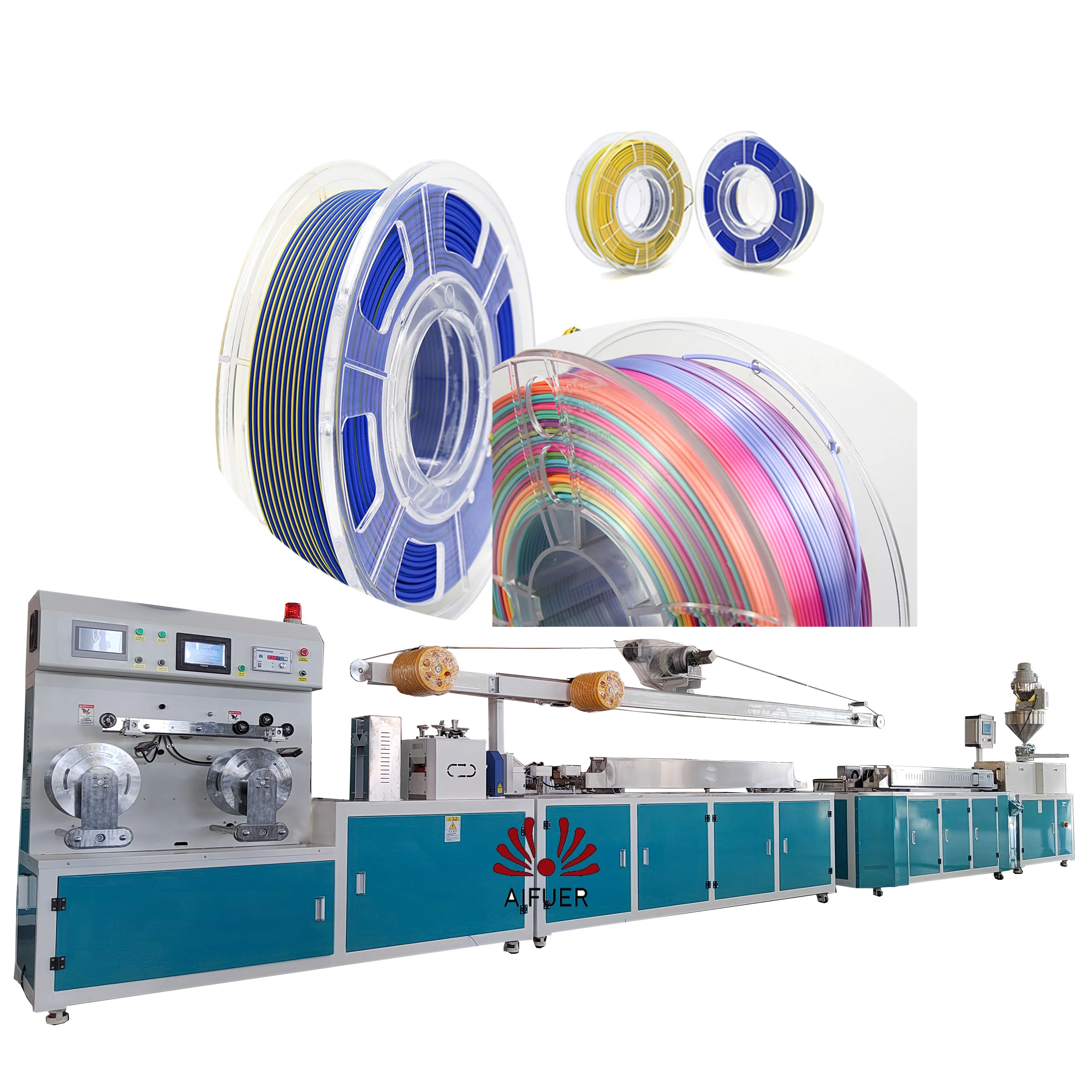 Aifuer 3d Printing Filament Making Machine 3d Filament Extrusion Line 3D Printer Filament Machine