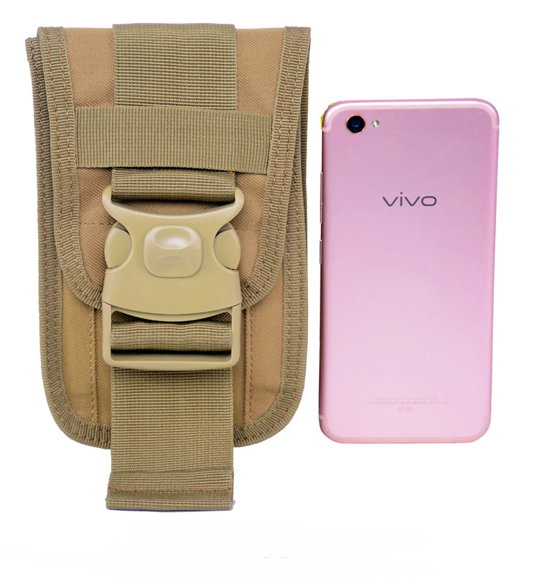 Tactical Scorpion Gear Phone Case Pouch - 1000D Waterproof Cordura Double Locking Belt Pouch For Outdoor Activities