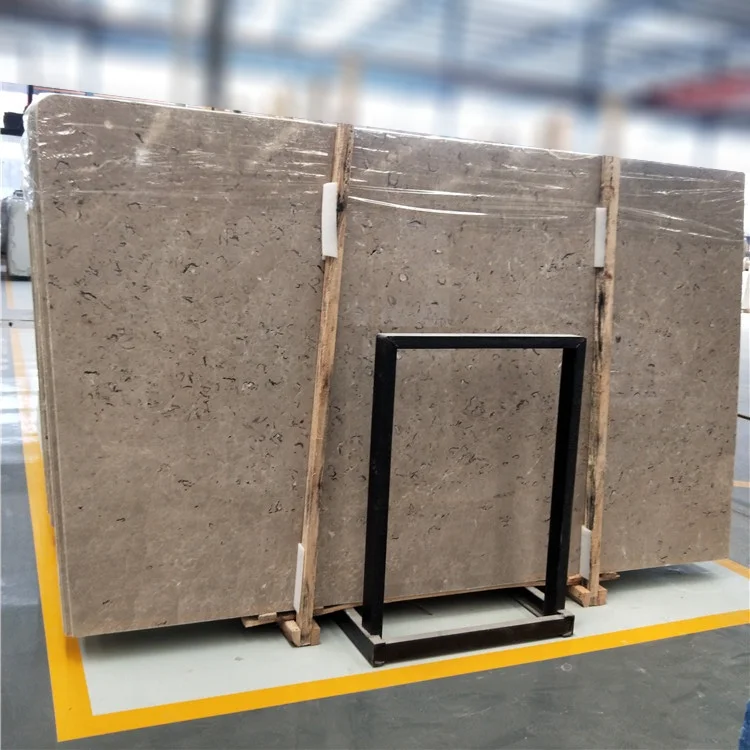 product home decoration beige floor tiles slab indoor wall living room marble-4