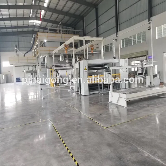 Производственный завод PP нетканый материал машина нетканое оборудование