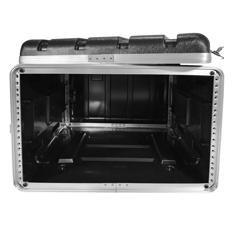 Yinyun Amplifier Rack Flight Case ABS 19 Inches 6U Rack Case Hard Shell ...