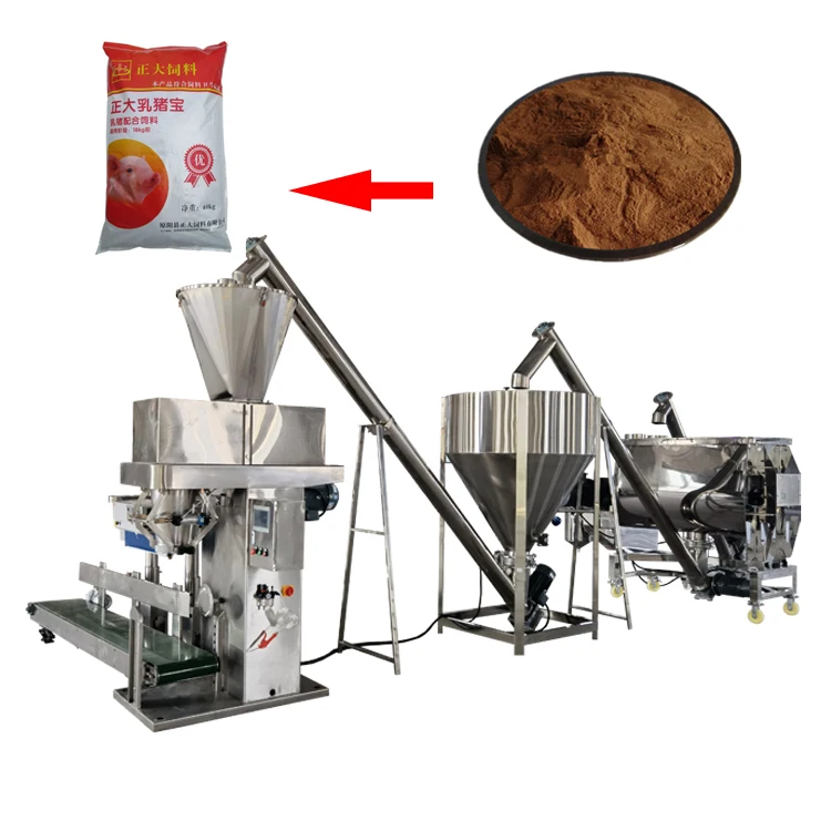 Small Businessmixing and Packing Machine Sale Laundry Detergent Powder Production Line