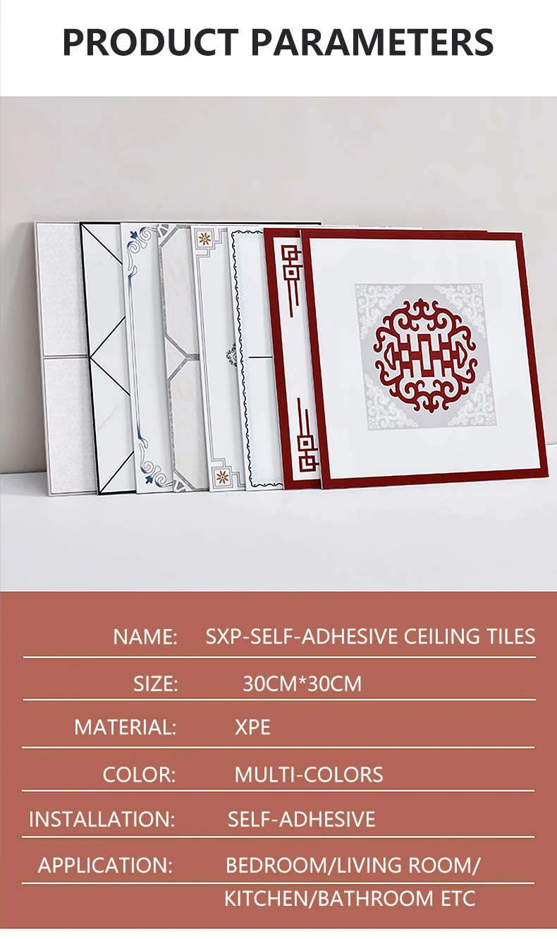 Ceiling Sticker High Quality Self Adhesive Peel and Stick Decoration ...
