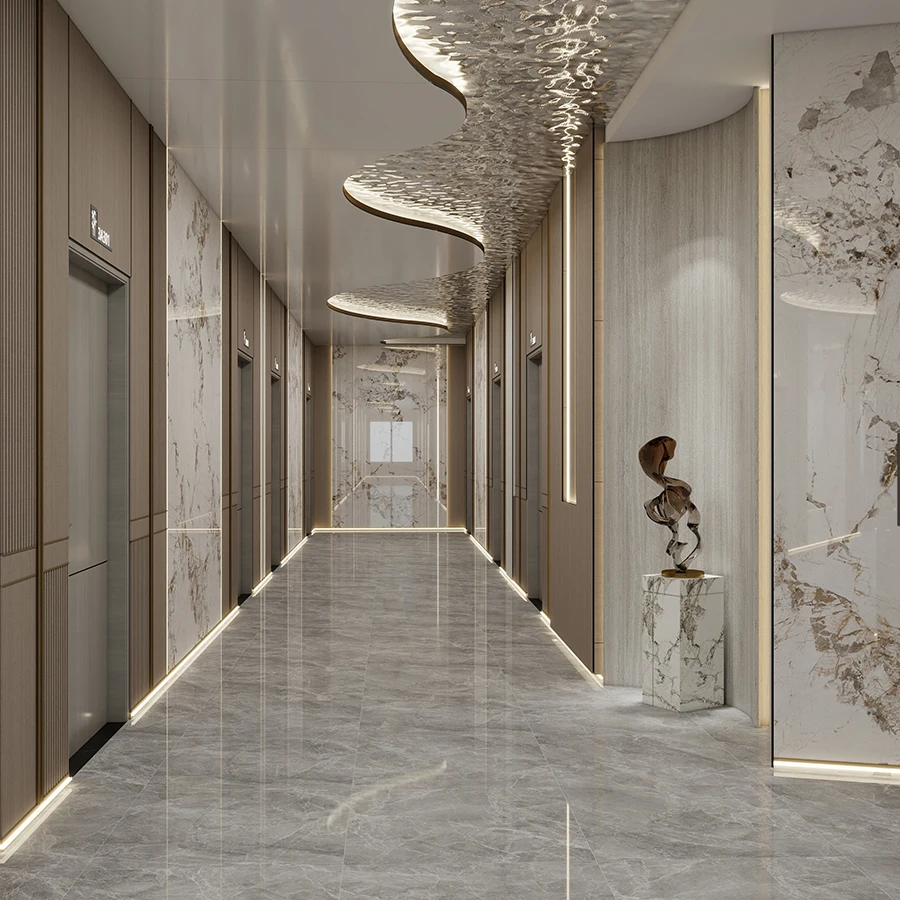 Melinco Moderner Verbund-Brandschutz-Schwenktür, manuell, individuell farblich anpassbar, Innentür für Villa und Wohnung, 5 Jahre Garantie