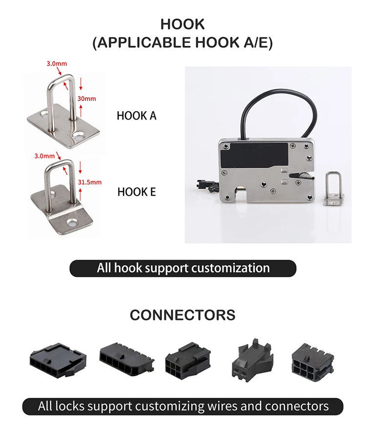 Kerong Electronic Smart Servo Motor Lock Waterproof Electric Latch Fresh Locker Lock