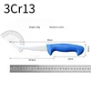 Blue 3CR Fluted blade