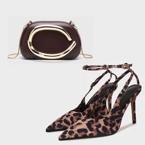 Quites 2026 New Arrivals Pretty Za Shoes and Matching Bag Girl's Shoes Bag Set for Dating Women Daily Life Handbags