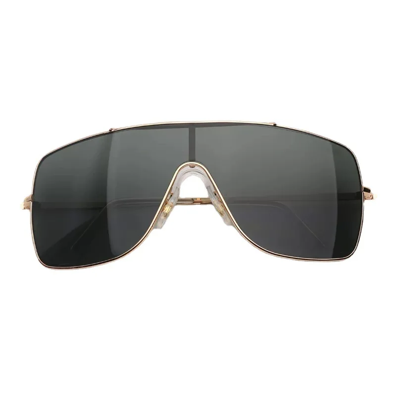 2024 moda de gama alta hombres diseñador de lujo marca aviación MARCO DE Metal gradiente mujeres gafas de sol polarizadas de piloto de gran tamaño