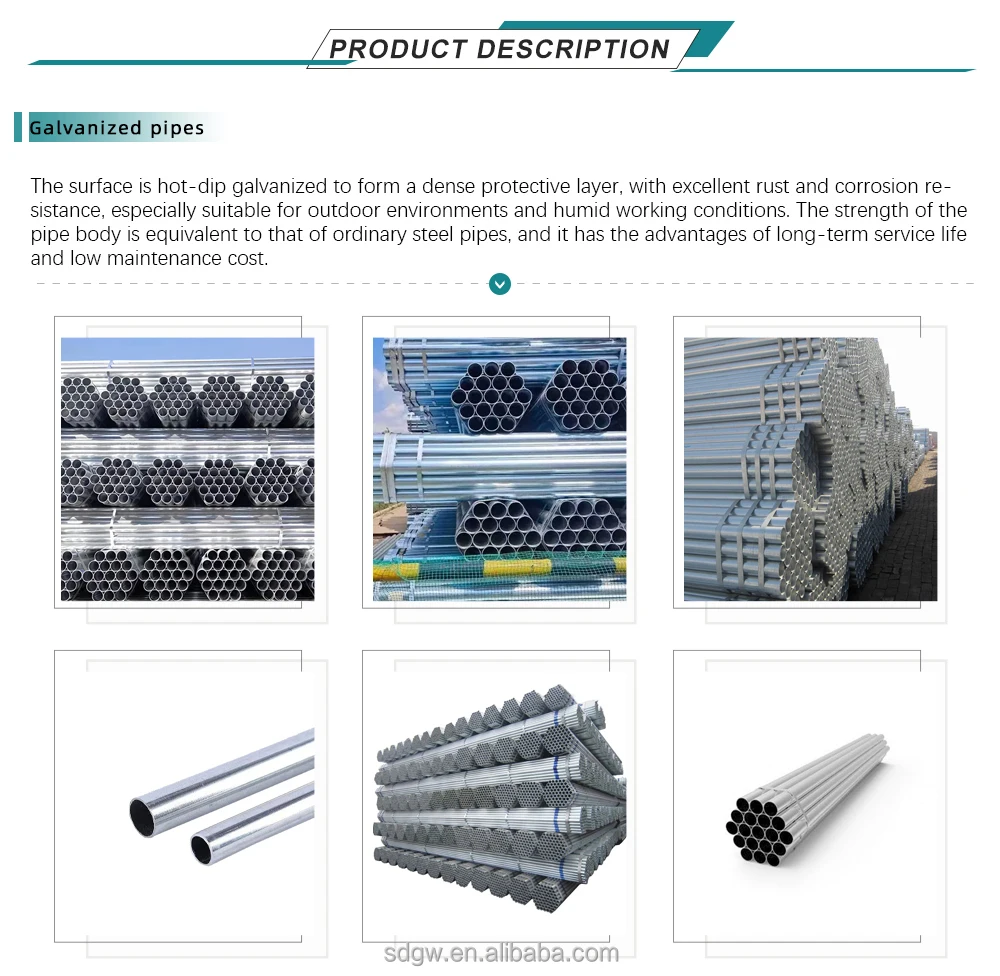 Premium Grade Galvanized Steel Pipes High Quality Industrial Use