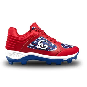 FREE SAMPLE Wholesale Anti slip New Baseball Shoes Durable Student Training Shoes Grass Spike Sports Shoes