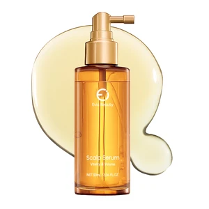 Natural Vegan 90ml Hair Growth Serum Nourishing Scalp Hair Care Oil Olive Leaf Extracts Root Strengthening Anti-Hair Loss 3-Year