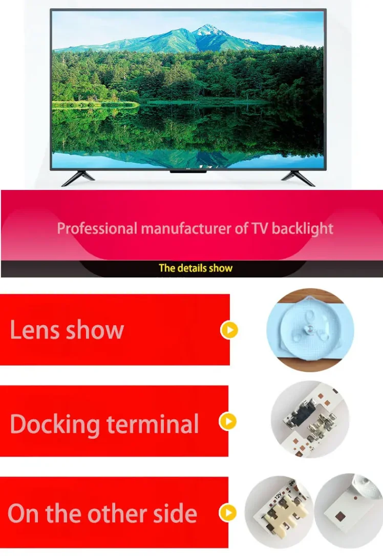 New LCD TV Backlight Strip - 6 LED MSG-T320_V6-3030-19001-2-06