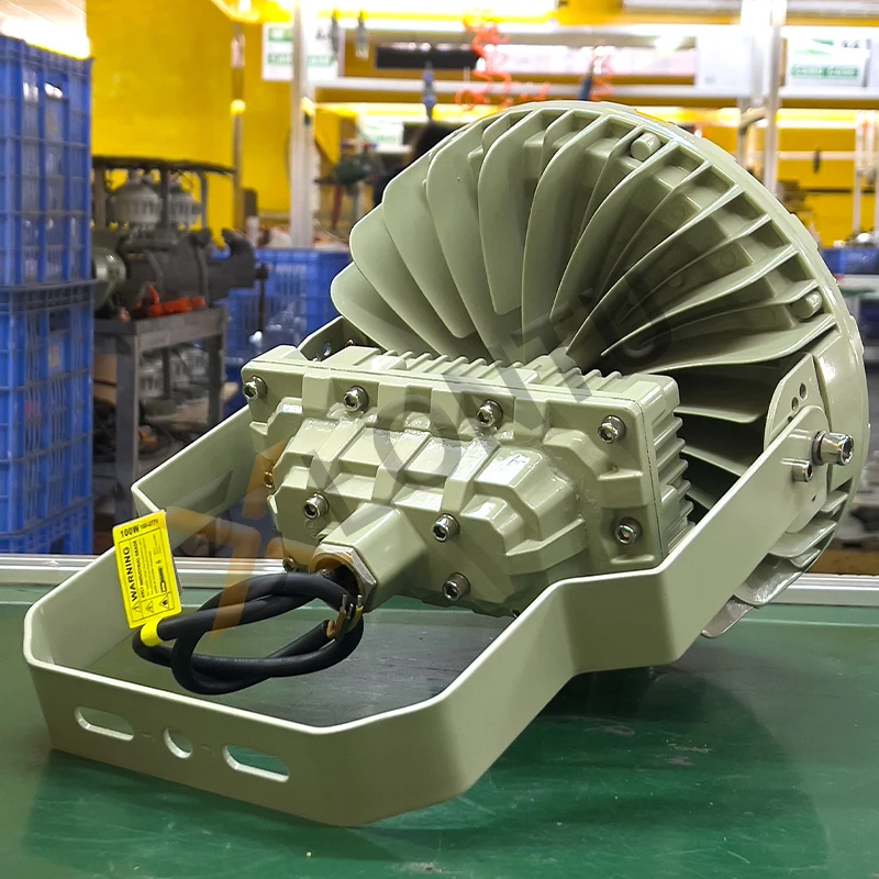 IECEX ATEX LED Explosion-proof Marine Explosion Proof Led High Bay Light Fixture 100w 200W Anti Explosion Lamp Ip66