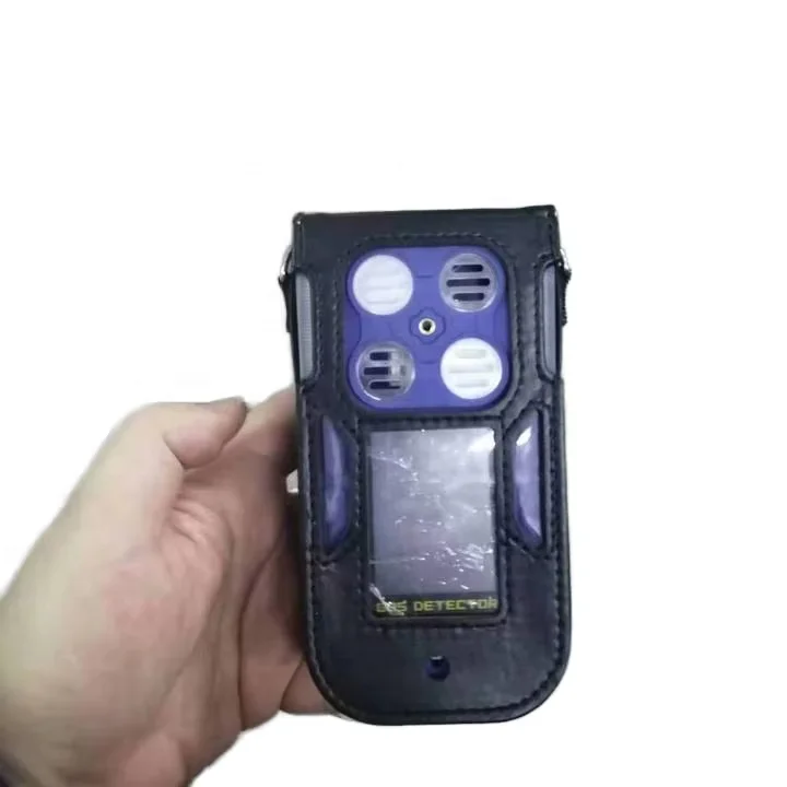 LEL O2 CO H2S 4-in-1 multi gas detector smart gas analyzer TFT color screen more message saved portable gas leak detector